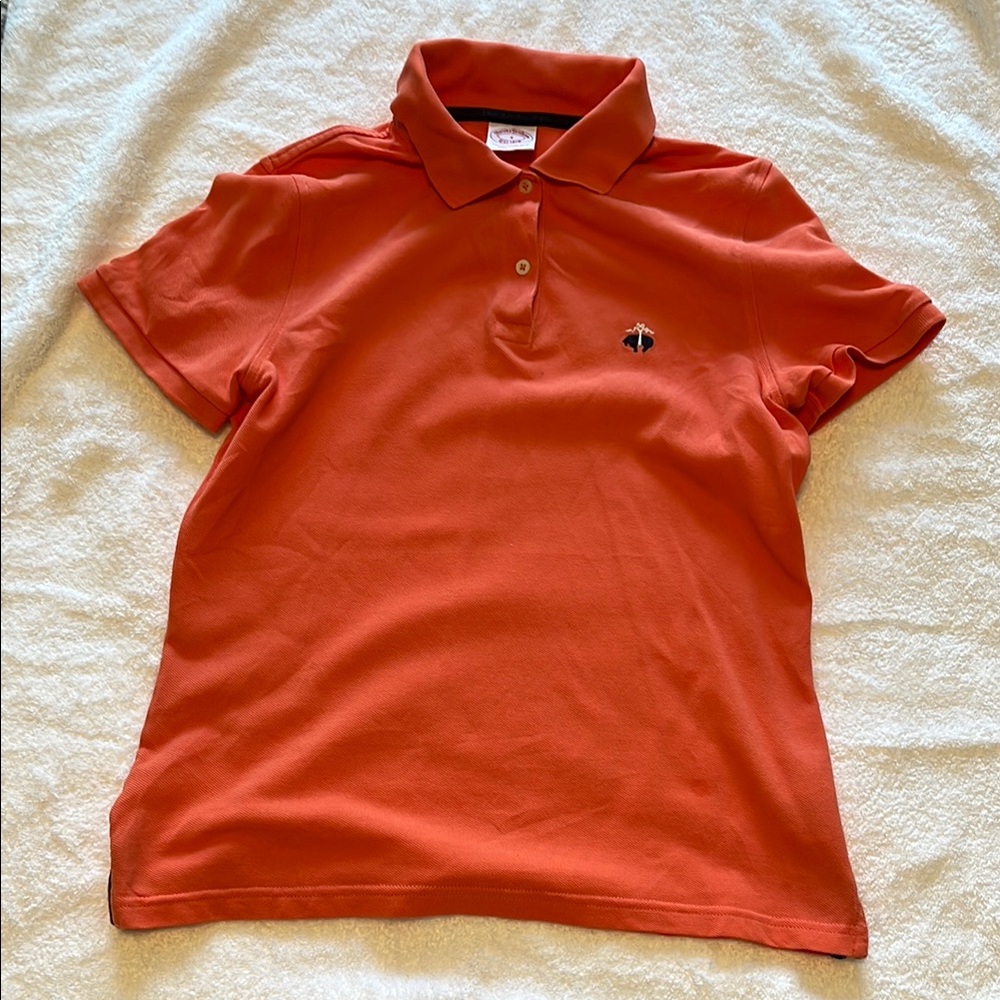Brooks Brothers Vibrant Orange Polo